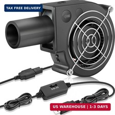 GDSTIME 97mm x 33mm USB Blower Fan with Speed Control, Small 5V DC Brushless Cen
