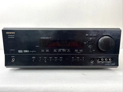 Onkyo TX-SR600 5.1 6.1 Channel Surround Sound AV Receiver TESTED & WORKING VGUC