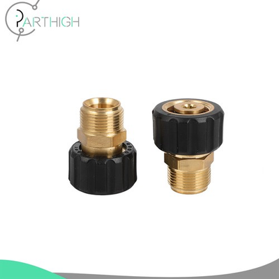 #ad #ad 1 4quot; Pressure Washer Gun Hose Connector Adapter Quick Connect w M22 15mm Outlet $13.85