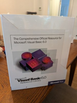 Visual Basic 6.0 Reference Library, Microsoft Corporation New Sealed