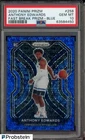 2020 Prizm Fast Break Blue #258 Anthony Edwards Wolves RC Rookie /175 PSA 10