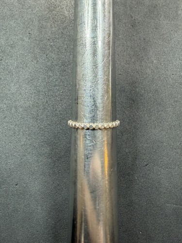 1.2g VTG Sterling Silver 925 Stacker Ring Size 9 Jewelry Lot M - Picture 1 of 7