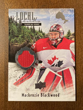 MACKENZIE BLACKWOOD Game Used Combo SP Rookie /499