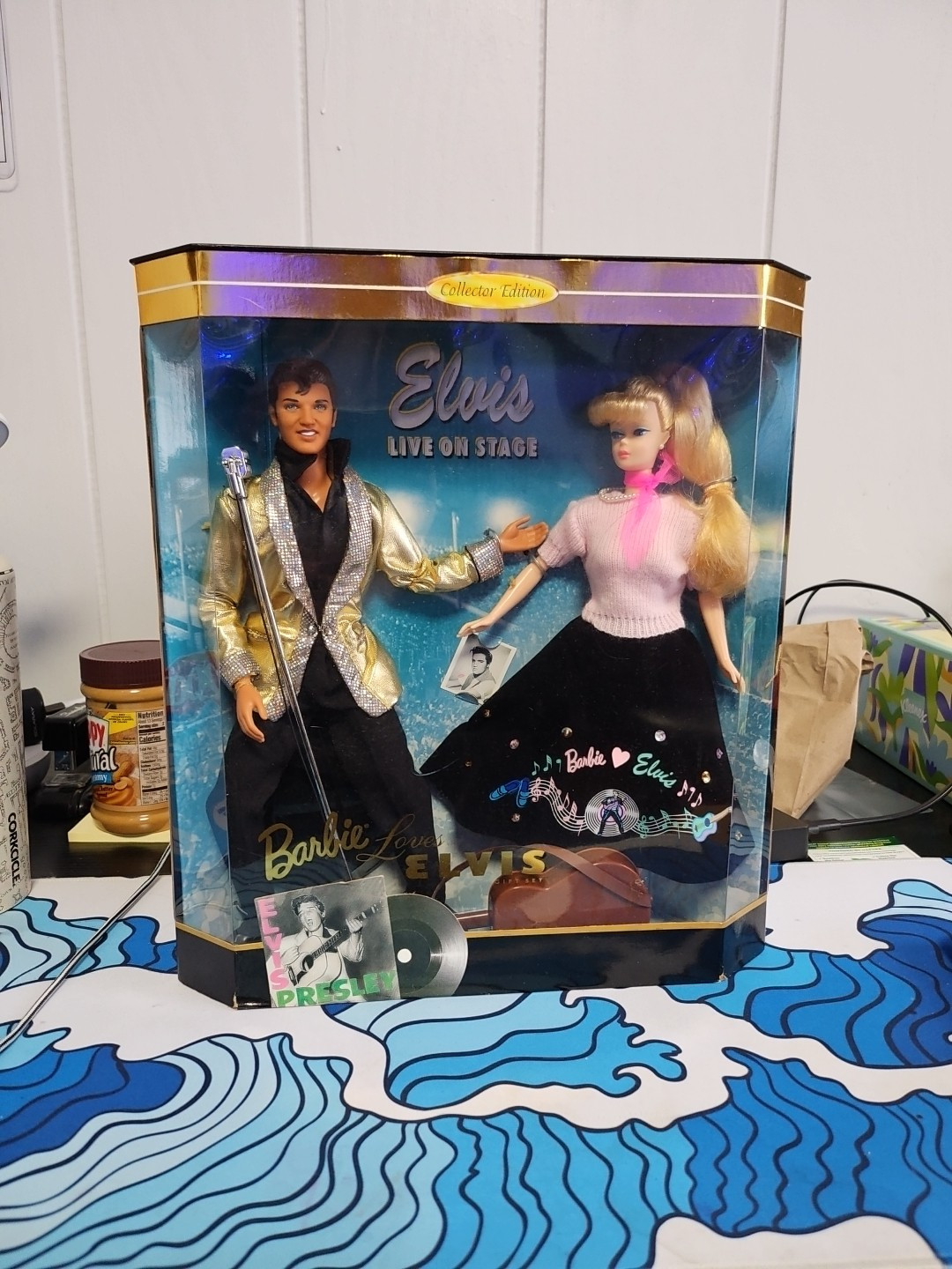 1996 Mattel Barbie Loves Elvis Live On Stage Collector Edition Doll New In Box