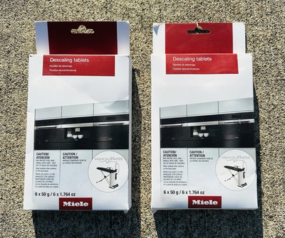 #ad 12 Pack Miele Descaling Tablets for Coffee Machines Steam Ovens Ranges $25.47