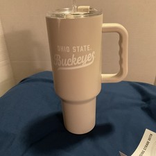 Ohio State 40oz Tumbler Travel Mug Logo Brands | Double Wall Insulated Stainless