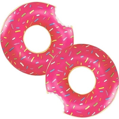 Schwimmring Erwachsene Donut 120cm Aufblasbar PVC Wasser Spielzeug