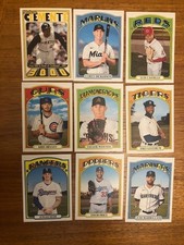 (9) 2021 Topps Heritage Baseball Cards 1972 NRMT Clemente