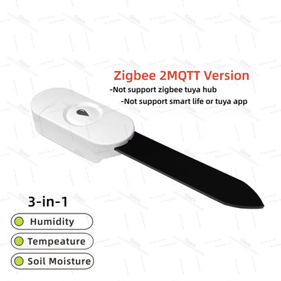 3-In-1/4-In-1 Zigbee Soil Moisture Sensor Humidity Meter Temperature Tester Ligh