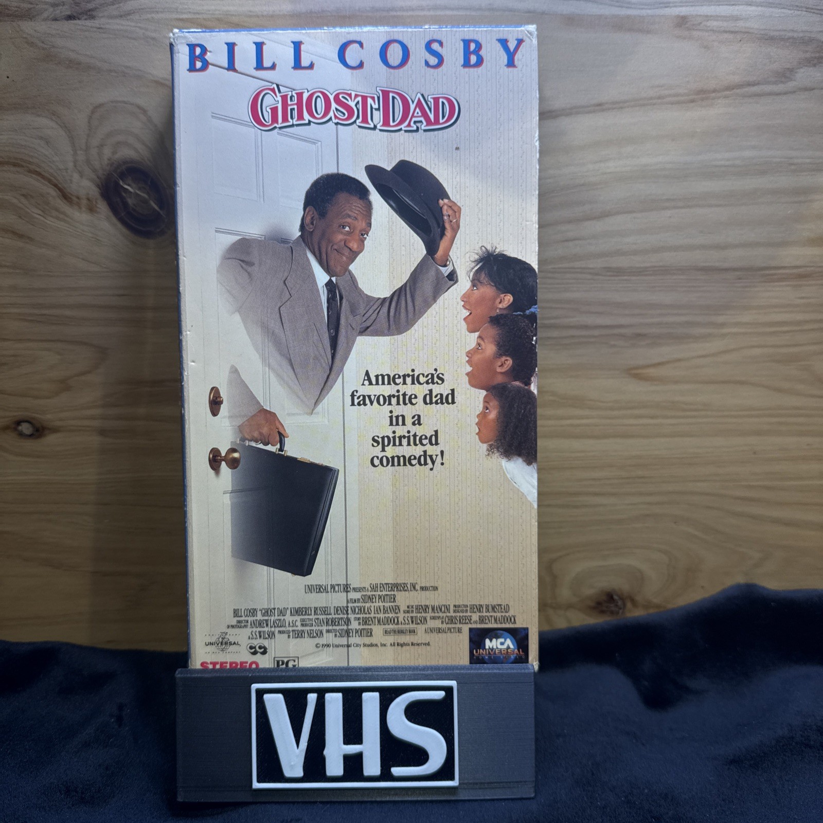 Ghost Dad (VHS, 1990) * Buy 2 Get 1 Free - Bundle Shipping Discount