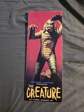 Vintage Creature From The Black Lagoon Cardboard Wall Piece
