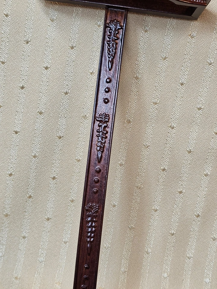 RARE VINTAGE BESPAQ #4400 BED CANOPY STAND FOR MINIATURE DOLLHOUSE - Image 3 of 4