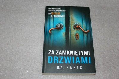 Za zamkniętymi drzwiami - Paris B.A. - POLISH BOOK - POLSKA KSIĄŻKA