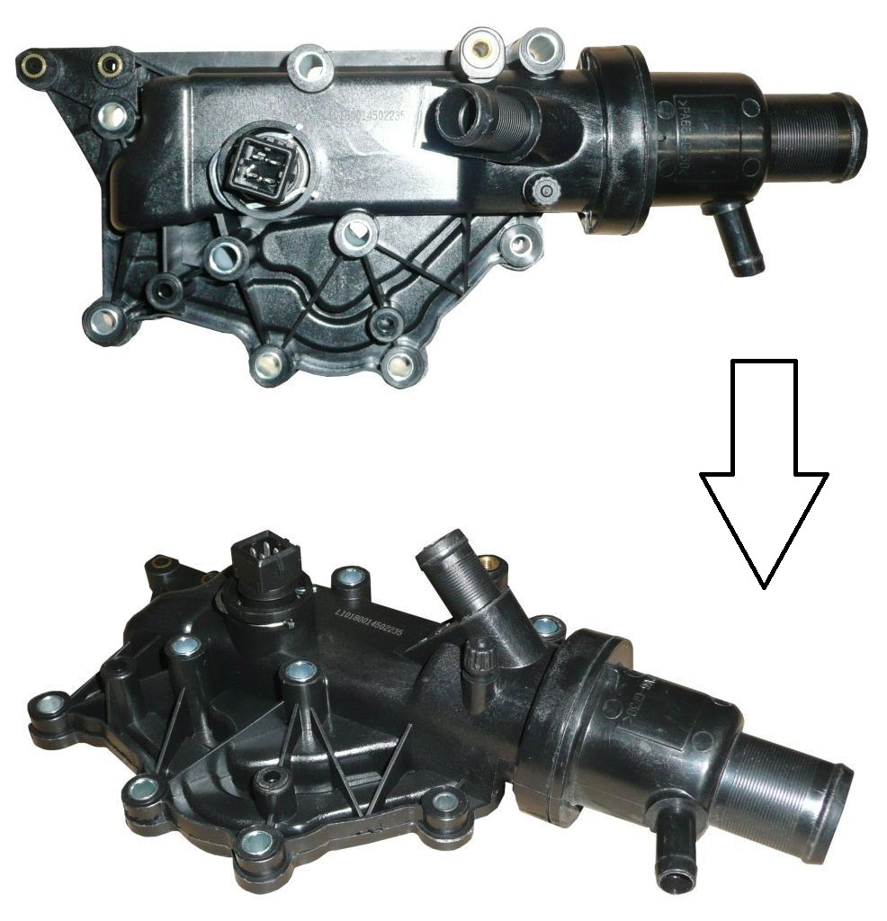 Thermostat moteur M0186 boîtier de refroidissement Renault Clio II Laguna II