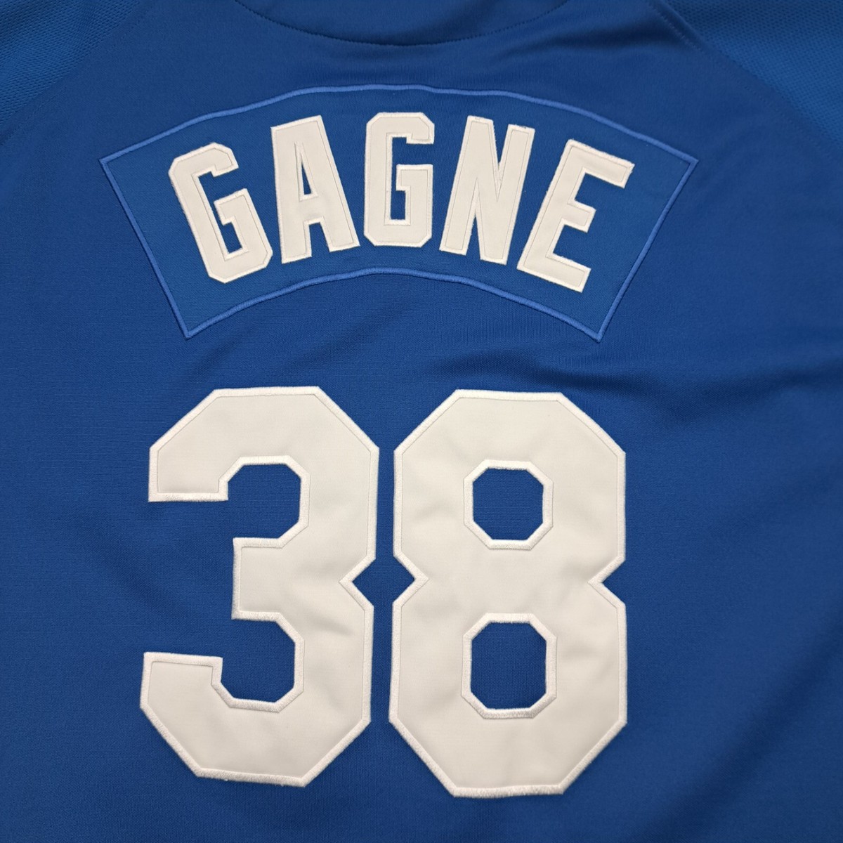応援グッズ Eric Gagne Los Angeles Dodgers Jersey Vintage MAJESTIC Los Angeles Dodgers Eric Gagne #38 Jersey