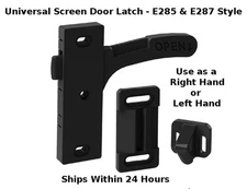 Universal RV Camper Screen Door Handle Latch E285 E287 Style Trailer Motorhome