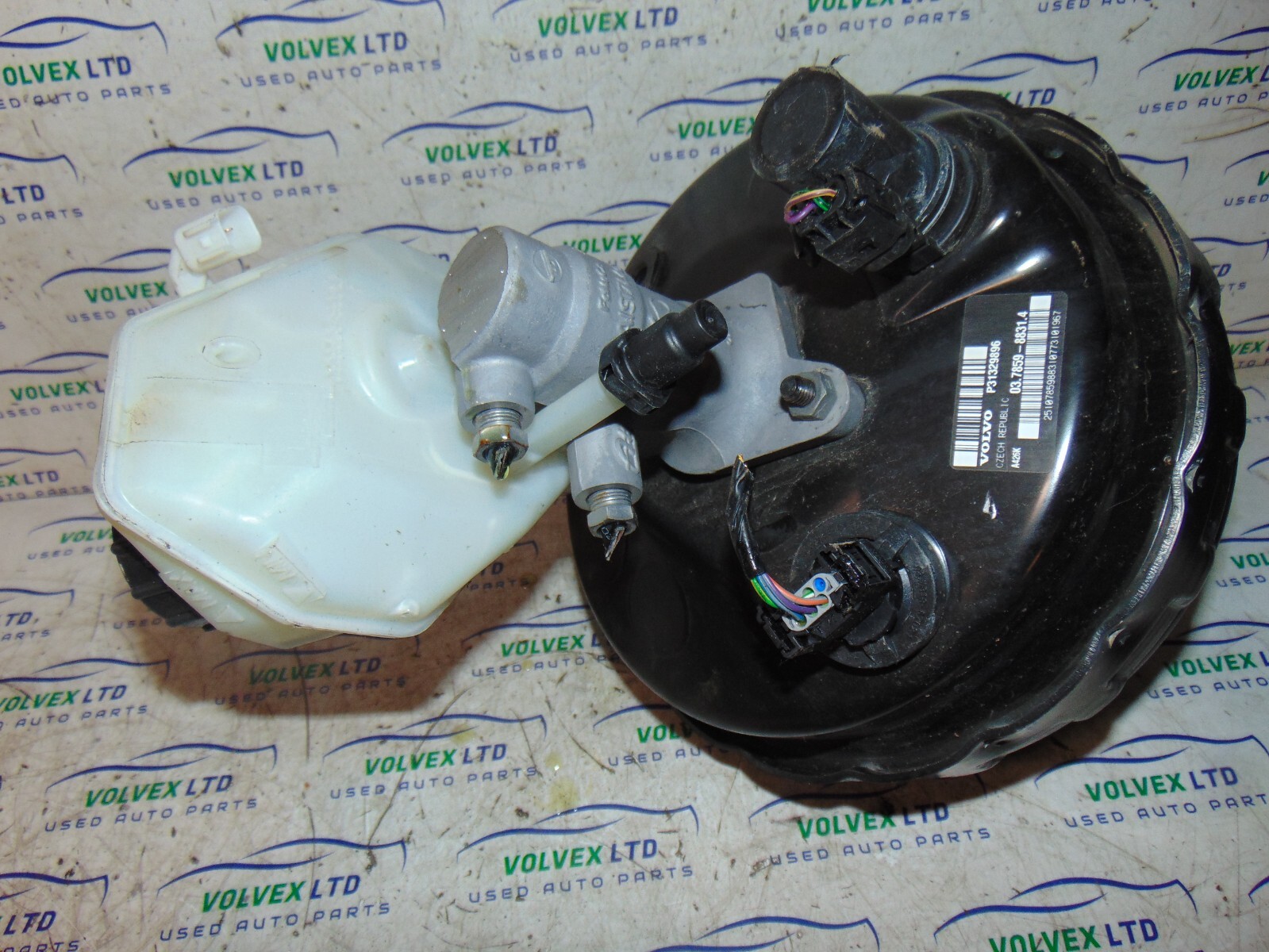 VOLVO S60 V60 XC60 XC70 2010 2017 BRAKE SERVO AND MASTER CYLINDER