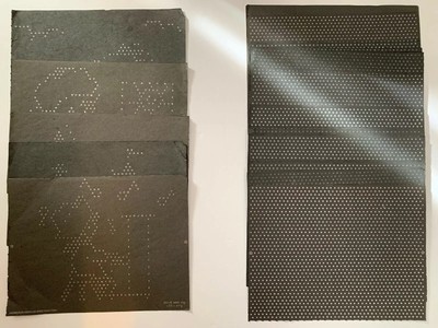 vintage lite brite refill sheets