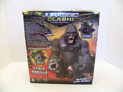 サイバーゴリラ LANARD TOYS JURASSIC ATTACK CYBER GORILLA. NEW OPEN MOUTH VERSION