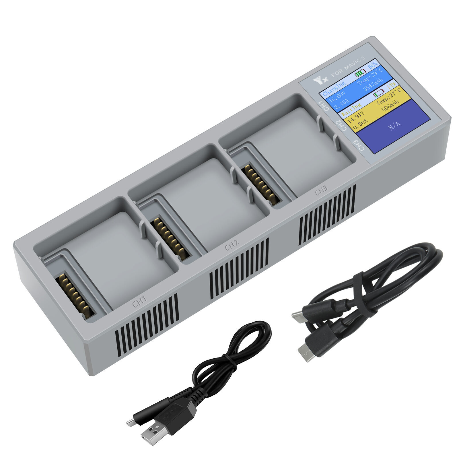 Battery Charging Hub Intelligent Flight Charger Dock For DJI Mavic 3 Drone