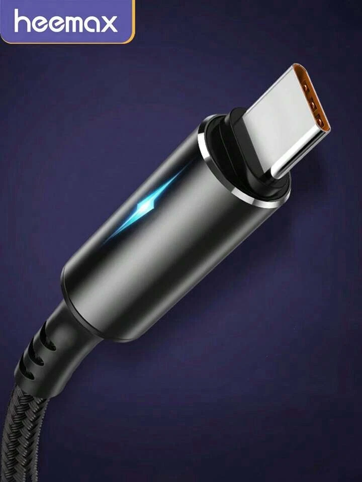 Usb to Usb-C Charger Cable 120W Fast Type C  Lead  1.2M For IPHONE, SAMSUNG - Image 2 of 4