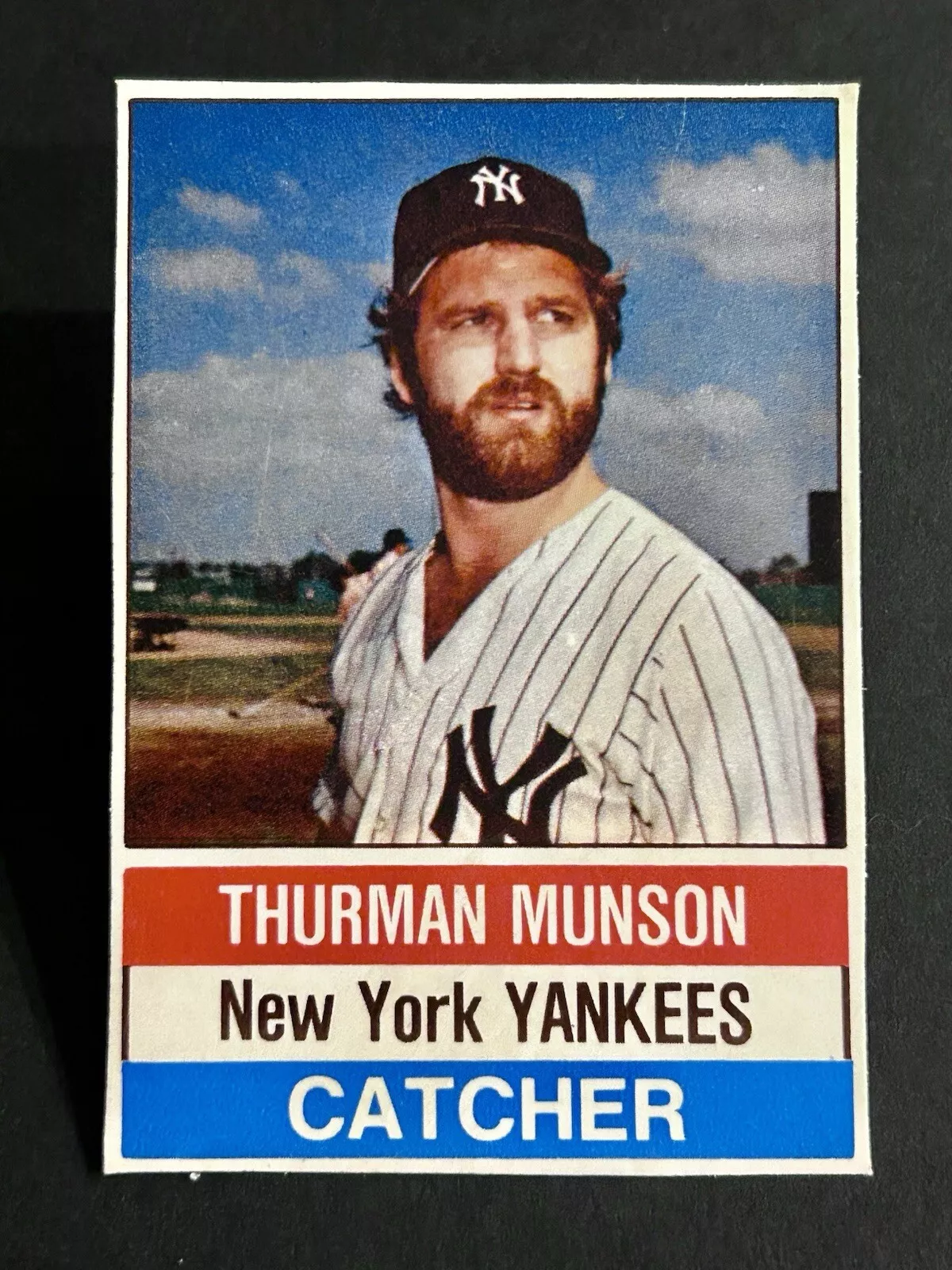 Thurman Munson trading card