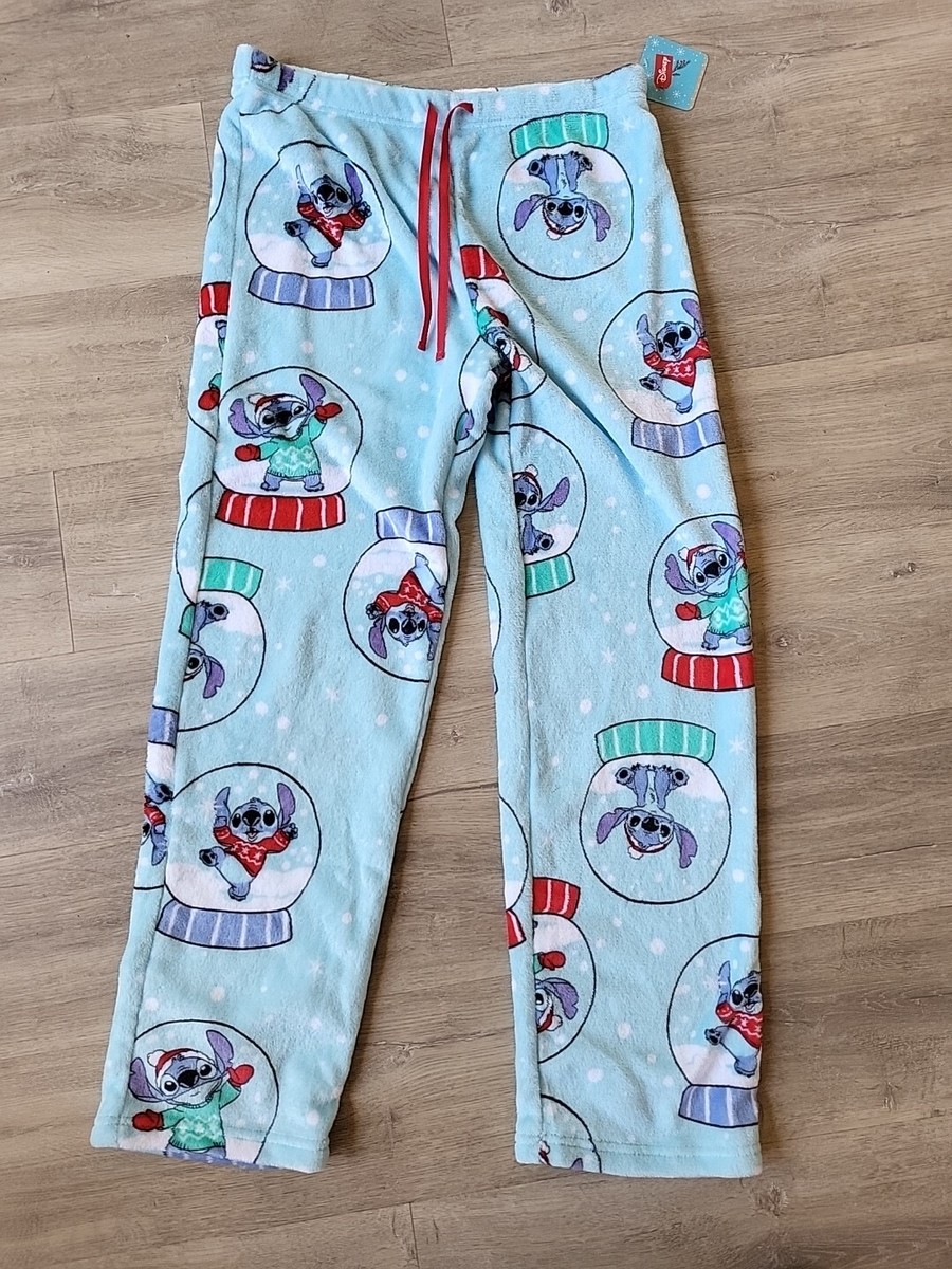 Stitch Pjs Fluffy Pajama Pants Fluffy Inside Joggers Ladies Plush