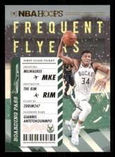 2020-21 Hoops Frequent Flyers Winter #9 Giannis Antetokounmpo