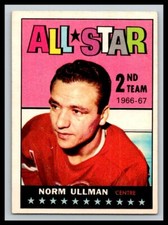 1967-68  TOPPS  # 132  NORM ULLMAN  AS2    24019
