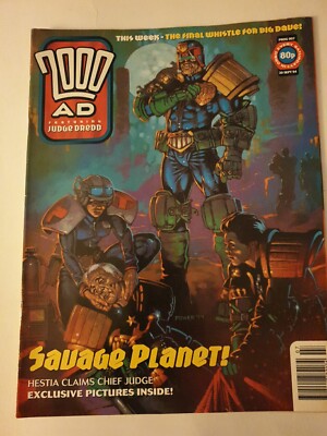 2000AD #907 prog comic - Nice FN+ clean- 30 September 1994 Featuring Judge Dredd