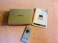 Polaroid DVD Player PDV-0700 Silver Portable With Remote No charger