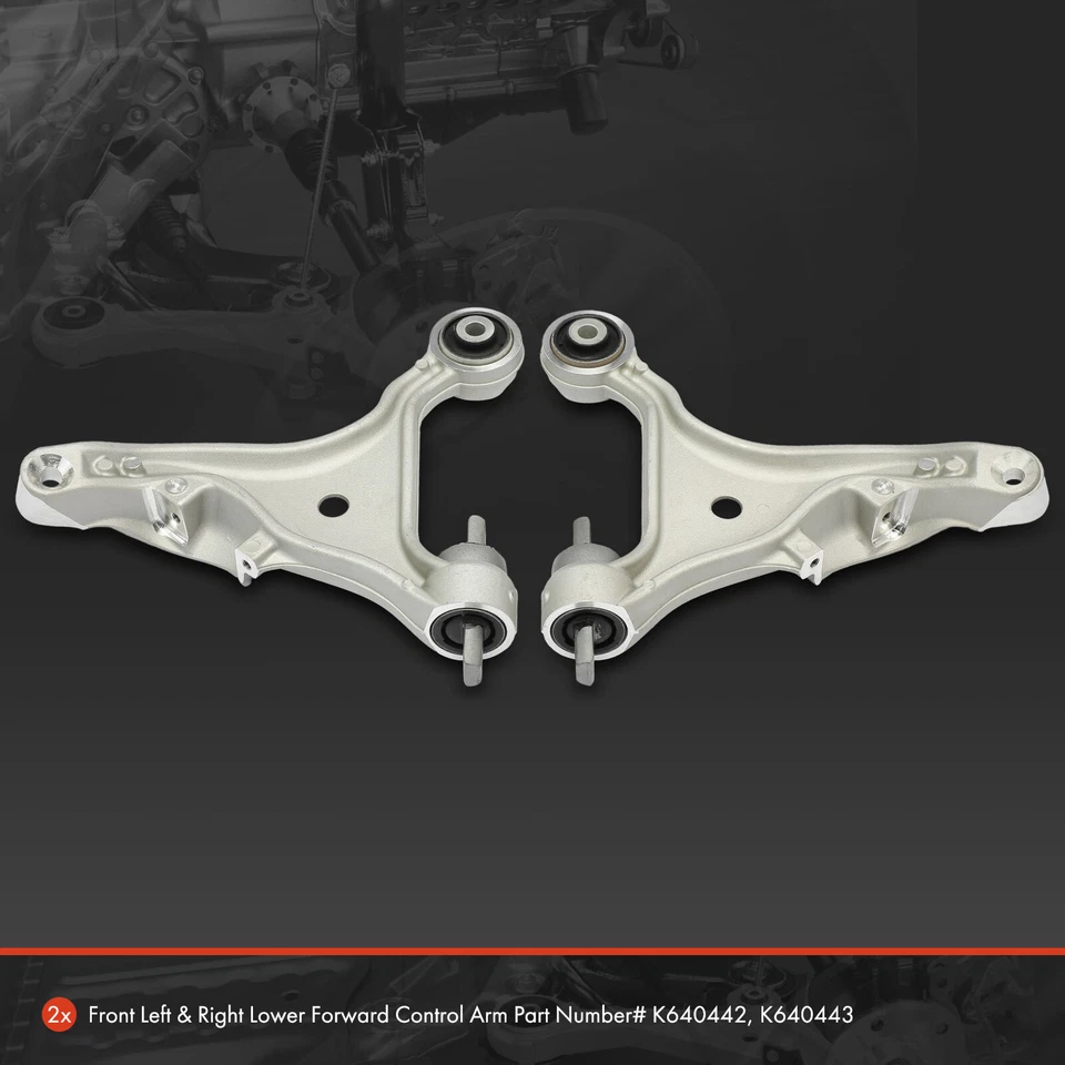 Nuevo 2 piezas para Volvo S80 1999 2000 2001 2002-2006 delantero izquierdo y derecho inferior delantero Foto 2 de 4