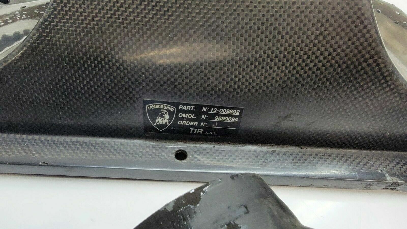 LAMBORGHINI MURCIELAGO LP640 LEFT AND RIGHT AOR INTAKE BOX OEM 