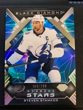 UD 2022-23 BLACK DIAMOND STARS STEVEN STAMKOS HOCKEY CARD NUMBERED 169/299