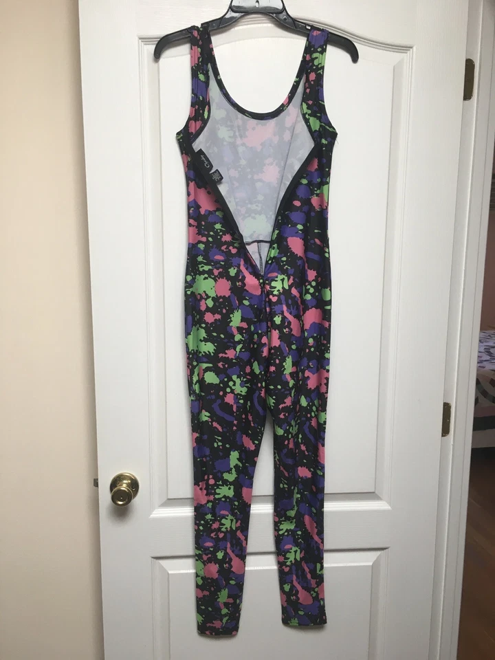 Sexy mameluco largo de una pieza para mujer Chesley talla mediana spandex Foto 2 de 3