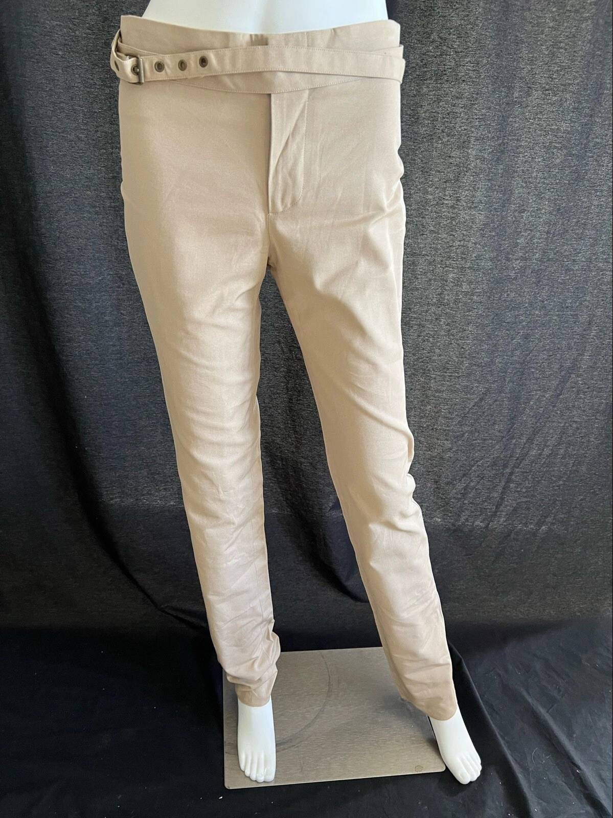 Pantalon femme authentique Gucci neuf avec étiquettes ceinture réglable IT 38 US 4