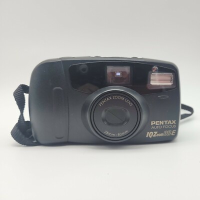 Pentax IQZoom 80-E 35mm Point & Shoot Film Camera 38-80mm Zoom