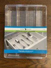 Expandable Cutlery Organizer  Up To 20 Wide 14.25x11.25x2.25 new
