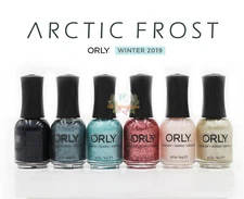 Orly NAIL POLISH - ARCTIC FROST - Holiday 2019 FULL Collection 6pcs 