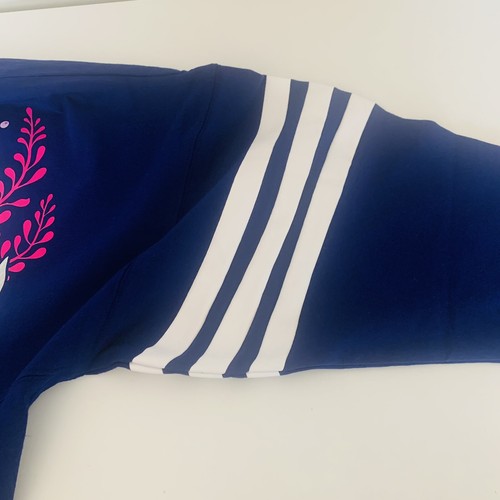 Disney Little Mermaid Navy Women's Cotton Long Sleeve Jumper Size Medium BNWT - Picture 9 of 16