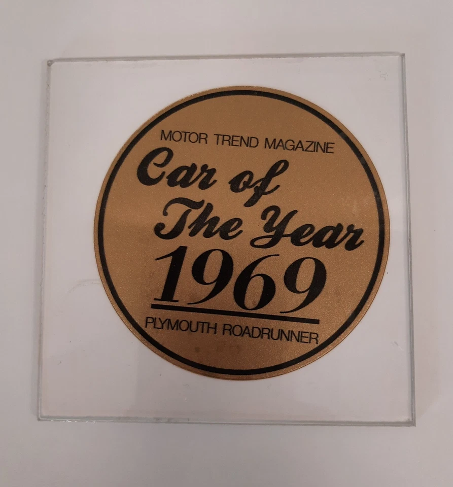 1969 Plymouth Road Runner Motor Trend "Car Of The Year" 1969 Decal Mopar. HEMI - Image 3 of 4