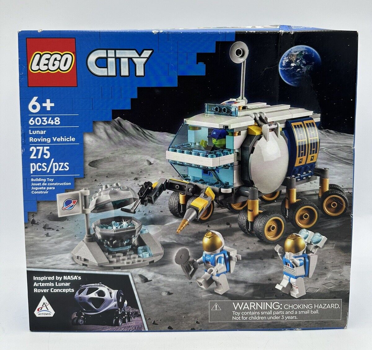 LEGO City Lunar Roving Vehicle 275 Pieces 60348 NASA Artemis NEW SEALED 6379672