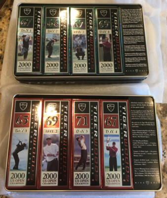 【特】NIKE Tiger Woods Collector Series 1＆2 NIKE TIGER WOODS COLLECTOR SERIES 1 and 2 TINS WITH BALLS US