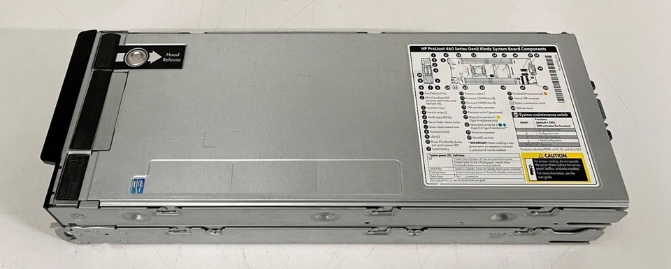 HP WS460c Gen8 E5-v2 Graphics Expansion Configurable Blade Server - 739348-B21 - Image 3 of 4