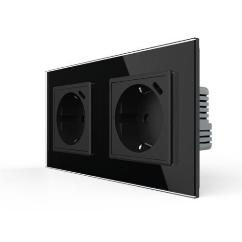 LIVOLO Touch Sensor Lichtschalter Dimmer Wechselschalter Steckdosen Glasrahmen - Bild 90 von 257