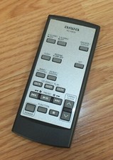 Genuine Aiwa RC-CAF01 Programmed Audio System Remote Control w/ Battery Cover