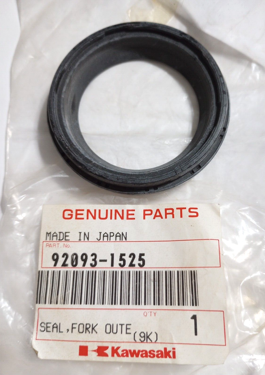 kページ Kawasaki KX125, KX250 Fork Outer Tube Seal NOS 92093-1525 (L-4930