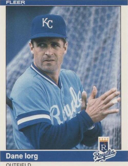 1984 Fleer Update - Dane Iorg #U-55 - 1 of 1
