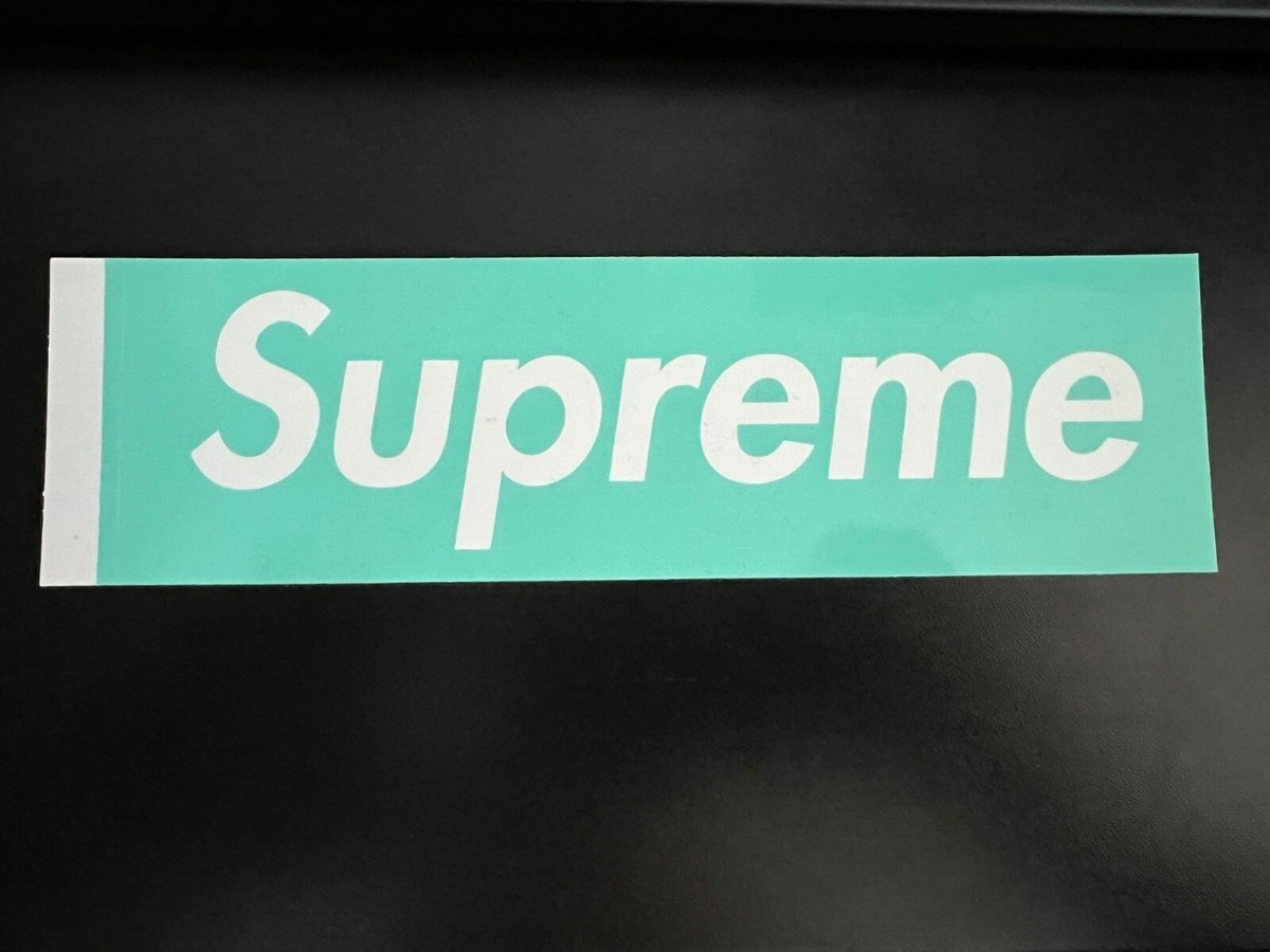 supreme Box logo ティファニー ステッカー 10枚 Supreme 新品