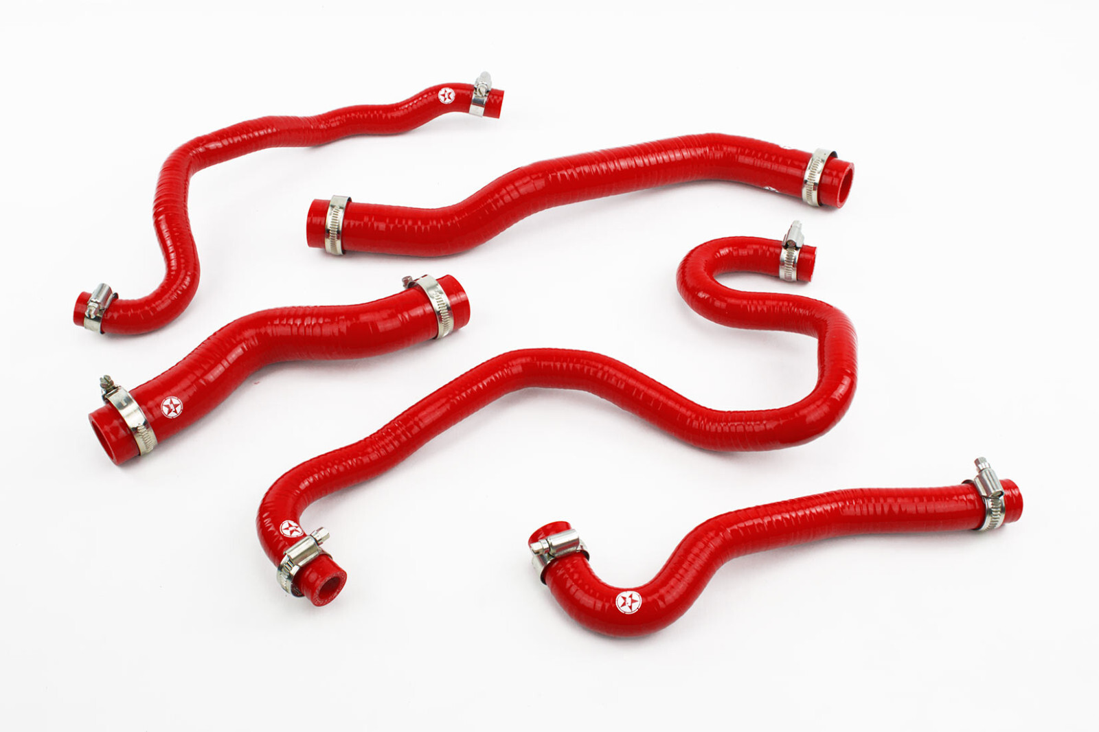 Silicone Radiator Heater Coolant Hoses fit Honda Civic 1.6 Sport EP2 Red